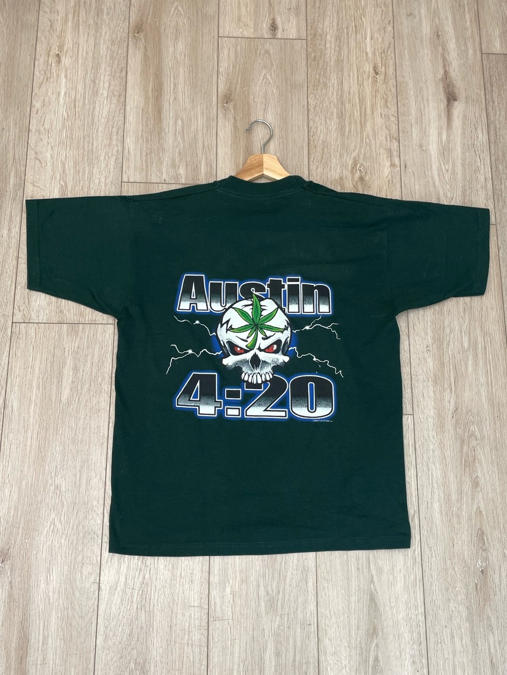 90’s XXL Athletic Dept. Myrtle Beach, SC Austin 420 Parody Tee